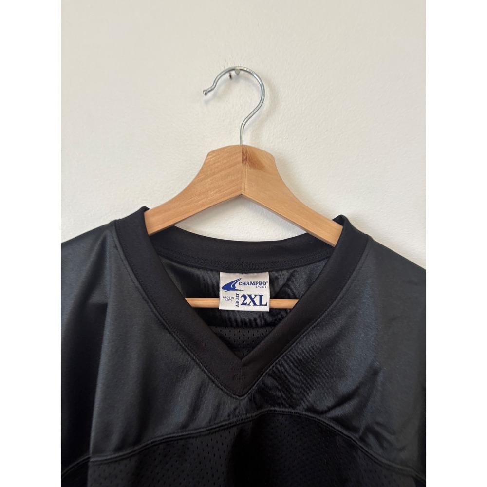 CHAMPRO Men's Flag Football Jersey – Black – 2XL – NWT - Picture 3 of 5